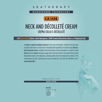GUAM Seatherapy straffende Hals- und Dekolletécreme | Remodeling-Effekt & Anti-Aging | 75 ml (1160)